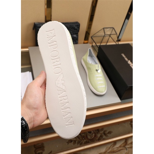 Replica Armani Casual Shoes For Men #783135 $82.00 USD for Wholesale