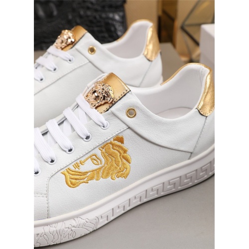 Replica Versace Casual Shoes For Men #783152 $76.00 USD for Wholesale