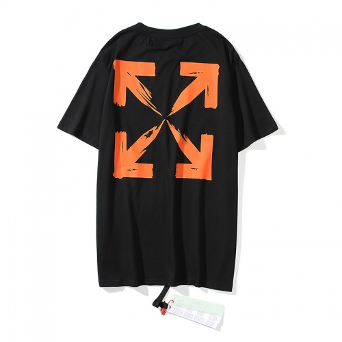 Off-White T-Shirts Short Sleeved For Men #783307 $27.00 USD, Wholesale Replica Off-White T-Shirts