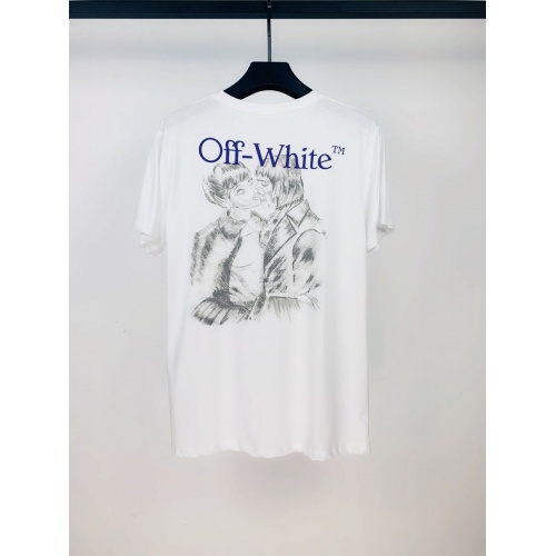 Off-White T-Shirts Short Sleeved For Men #783329 $27.00 USD, Wholesale Replica Off-White T-Shirts