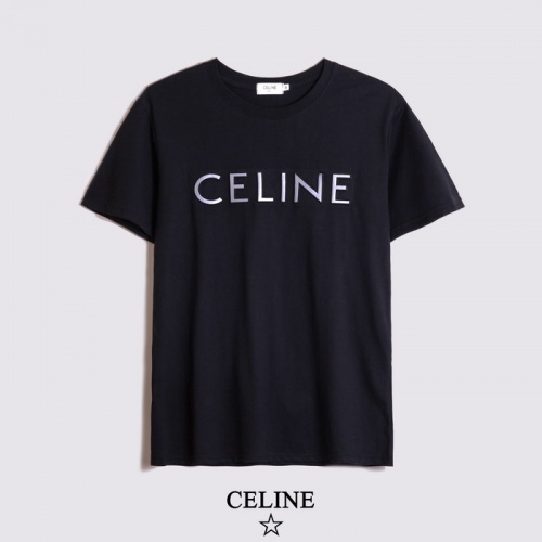 Celine T-Shirts Short Sleeved For Men #783507 $27.00 USD, Wholesale Replica Celine T-Shirts