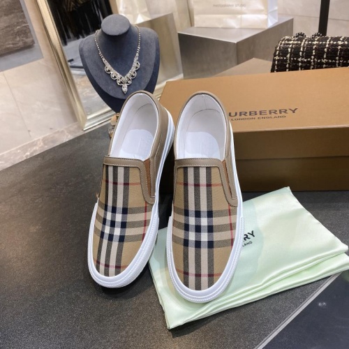 Replica Burberry Casual Shoes For Women #783604 $89.00 USD for Wholesale