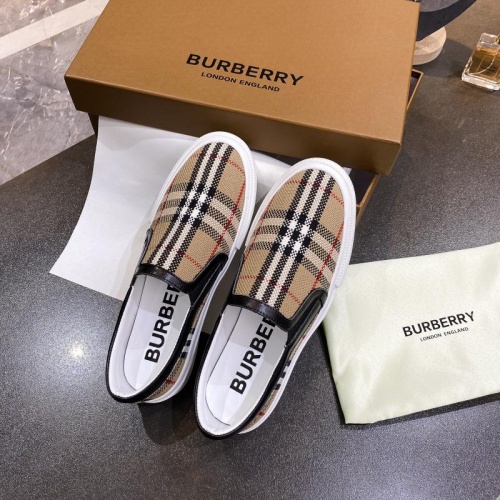 Replica Burberry Casual Shoes For Women #783608 $89.00 USD for Wholesale