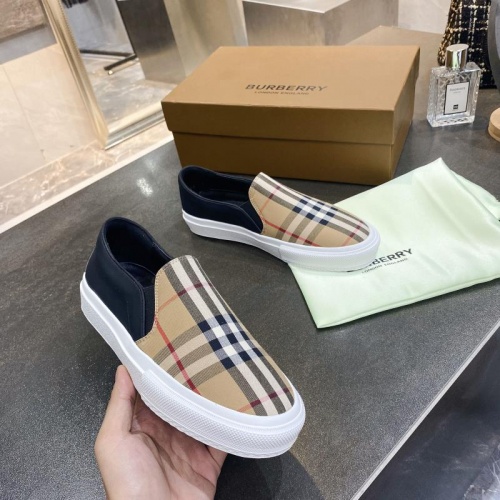 Replica Burberry Casual Shoes For Women #783614 $89.00 USD for Wholesale