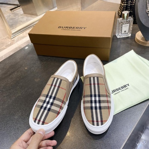 Replica Burberry Casual Shoes For Women #783616 $89.00 USD for Wholesale