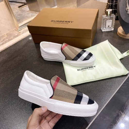 Replica Burberry Casual Shoes For Women #783625 $89.00 USD for Wholesale