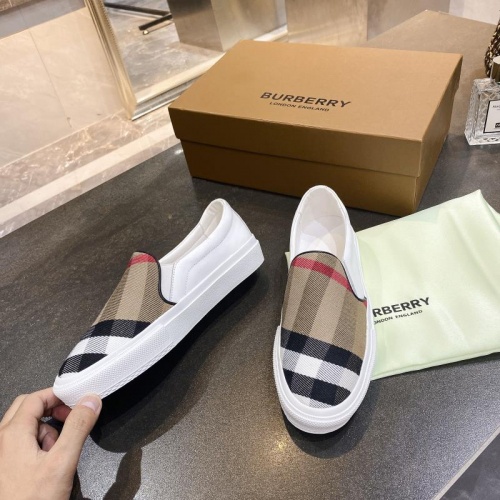 Replica Burberry Casual Shoes For Women #783625 $89.00 USD for Wholesale