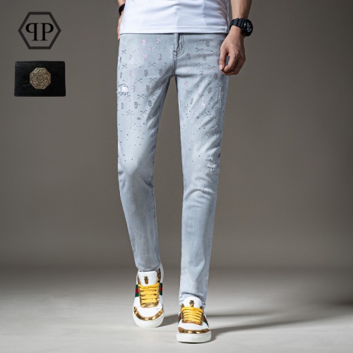 Philipp Plein PP Jeans For Men #783644 $48.00 USD, Wholesale Replica Philipp Plein PP Jeans