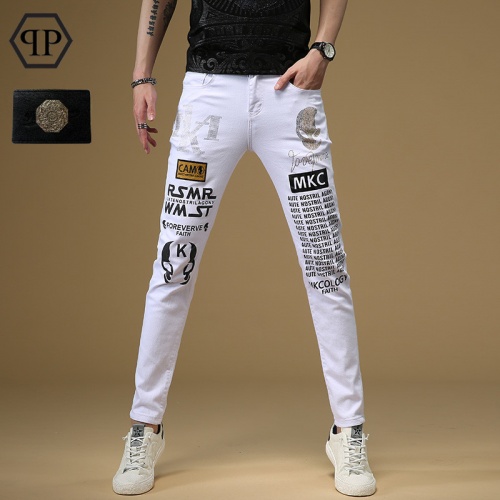 Philipp Plein PP Jeans For Men #783645 $48.00 USD, Wholesale Replica Philipp Plein PP Jeans