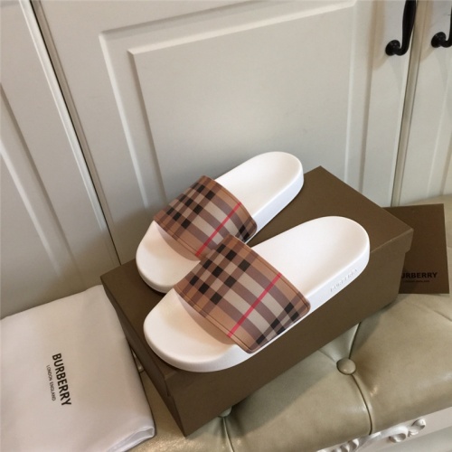 Burberry Slippers For Women #783697 $49.00 USD, Wholesale Replica Burberry Slippers