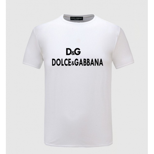 Dolce &amp; Gabbana D&amp;G T-Shirts Short Sleeved For Men #783783 $24.00 USD, Wholesale Replica Dolce &amp; Gabbana D&amp;G T-Shirts