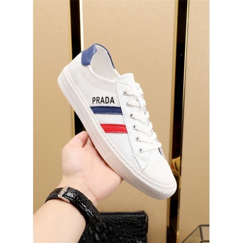 Replica Prada Casual Shoes For Men #783982 $76.00 USD for Wholesale
