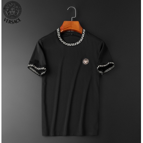 Replica Versace Tracksuits Short Sleeved For Men #784066 $64.00 USD for Wholesale