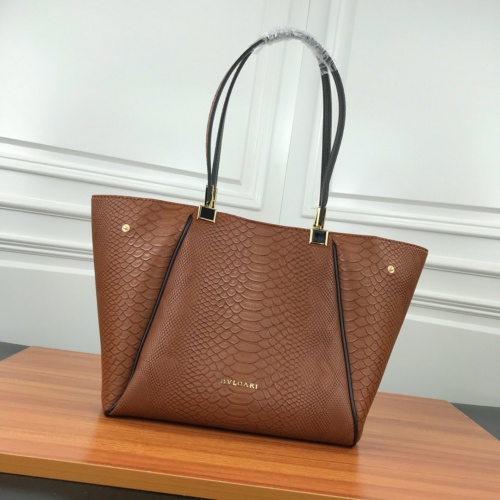 Replica Bvlgari AAA Quality Shoulder Bags For Women #784118 $93.00 USD for Wholesale