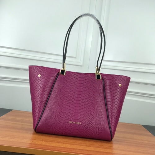 Replica Bvlgari AAA Quality Shoulder Bags For Women #784121 $93.00 USD for Wholesale