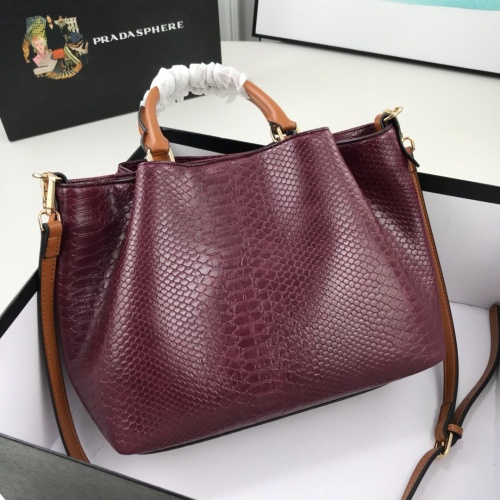 Replica Bvlgari AAA Quality Handbags For Women #784136 $97.00 USD for Wholesale