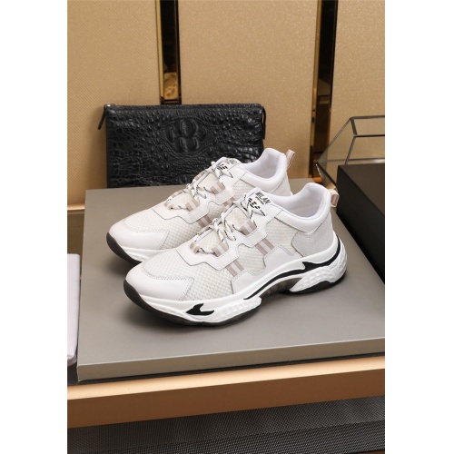 Replica Armani Casual Shoes For Men #784358 $76.00 USD for Wholesale