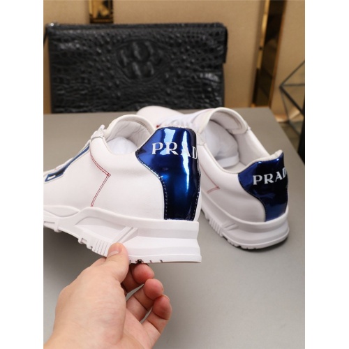 Replica Prada Casual Shoes For Men #784373 $76.00 USD for Wholesale