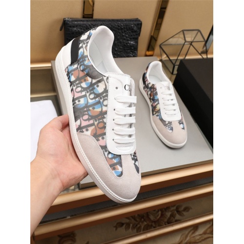 Replica Christian Dior Casual Shoes For Men #784375 $72.00 USD for Wholesale