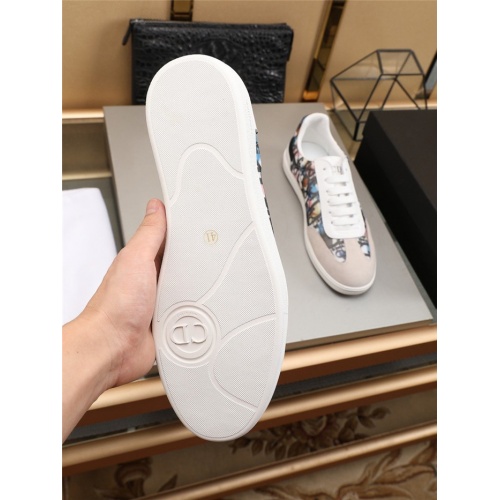 Replica Christian Dior Casual Shoes For Men #784375 $72.00 USD for Wholesale