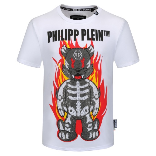 Philipp Plein PP T-Shirts Short Sleeved For Men #784722 $27.00 USD, Wholesale Replica Philipp Plein PP T-Shirts