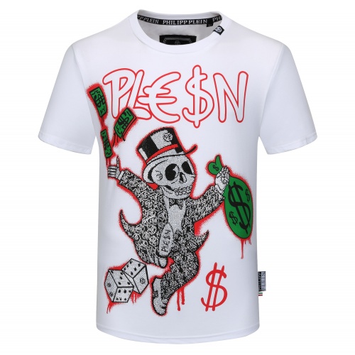 Philipp Plein PP T-Shirts Short Sleeved For Men #784724 $27.00 USD, Wholesale Replica Philipp Plein PP T-Shirts