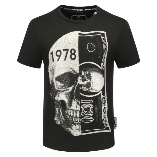 Philipp Plein PP T-Shirts Short Sleeved For Men #784730 $27.00 USD, Wholesale Replica Philipp Plein PP T-Shirts