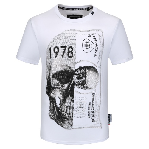 Philipp Plein PP T-Shirts Short Sleeved For Men #784731 $27.00 USD, Wholesale Replica Philipp Plein PP T-Shirts