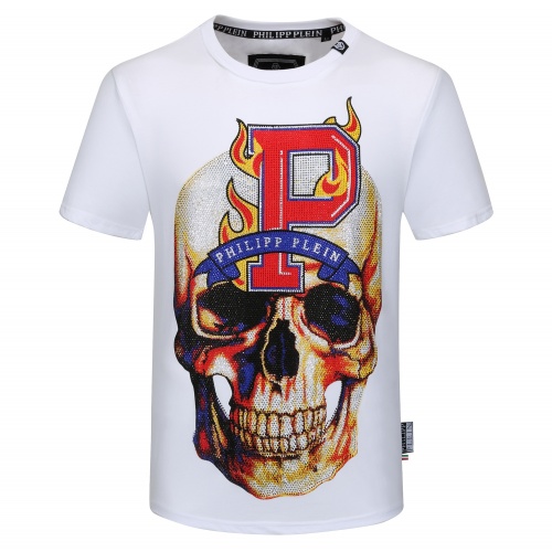 Philipp Plein PP T-Shirts Short Sleeved For Men #784732 $27.00 USD, Wholesale Replica Philipp Plein PP T-Shirts