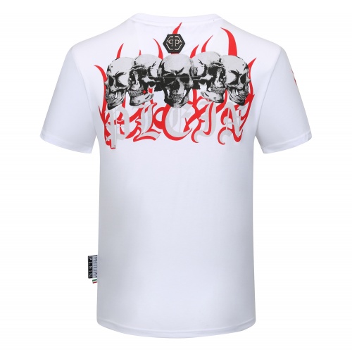 Replica Philipp Plein PP T-Shirts Short Sleeved For Men #784737 $27.00 USD for Wholesale