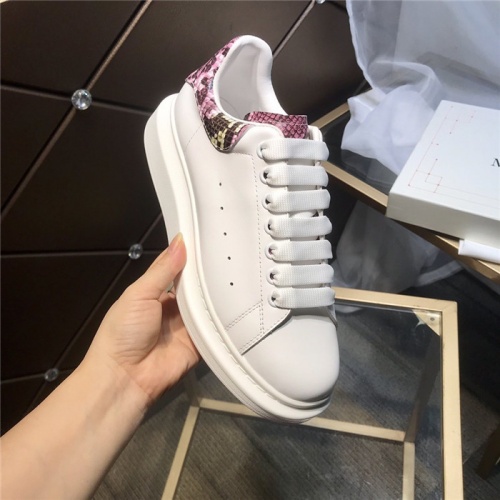 Replica Alexander McQueen Casual Shoes For Women #784745 $80.00 USD for Wholesale