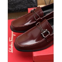$92.00 USD Salvatore Ferragamo Leather Shoes For Men #775117