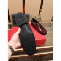 $92.00 USD Salvatore Ferragamo Leather Shoes For Men #775117