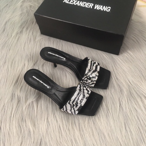 Replica Alexander Wang Slippers For Women #785080 $92.00 USD for Wholesale