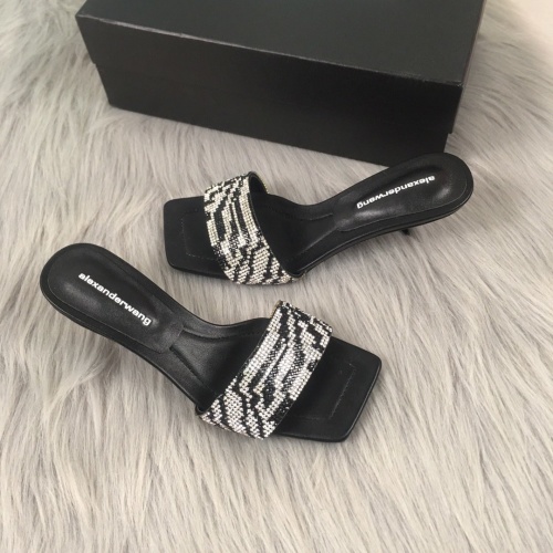 Replica Alexander Wang Slippers For Women #785080 $92.00 USD for Wholesale