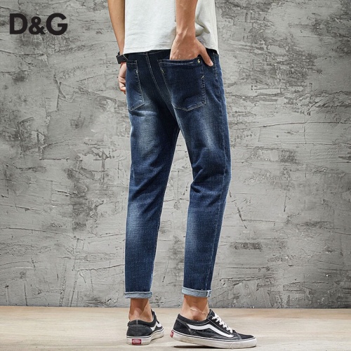 Replica Dolce & Gabbana D&G Jeans For Men #785318 $45.00 USD for Wholesale
