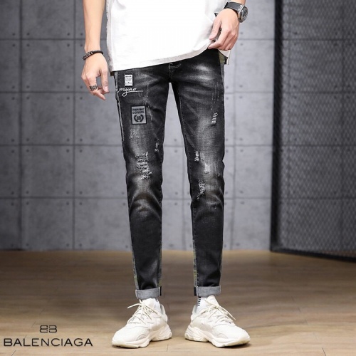 Balenciaga Jeans For Men #785349 $45.00 USD, Wholesale Replica Balenciaga Jeans