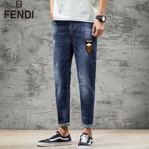 Fendi Jeans For Men #785353 $45.00 USD, Wholesale Replica Fendi Jeans