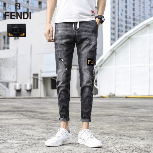 Fendi Jeans For Men #785355 $45.00 USD, Wholesale Replica Fendi Jeans