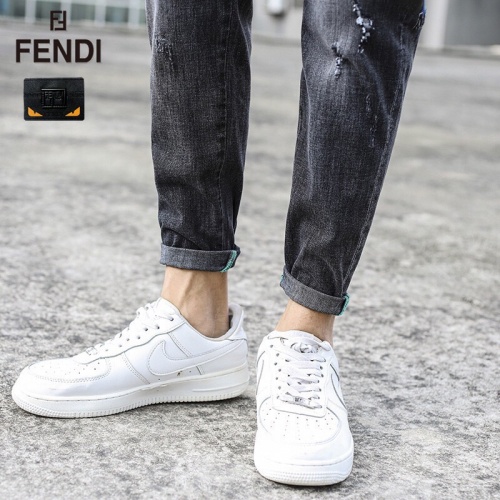 Replica Fendi Jeans For Men #785355 $45.00 USD for Wholesale