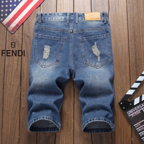 Replica Fendi Jeans For Men #785391 $40.00 USD for Wholesale