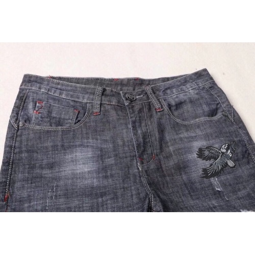 Replica Philipp Plein PP Jeans For Men #785393 $40.00 USD for Wholesale