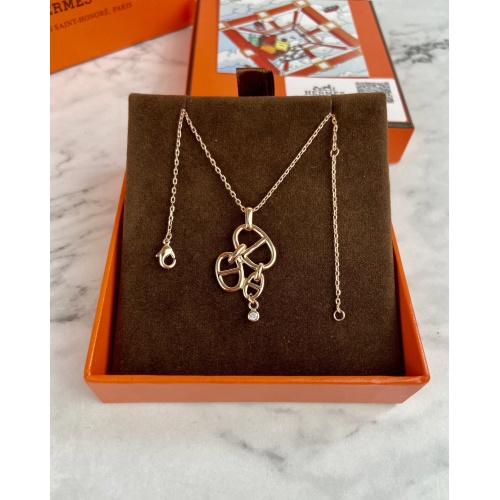 Hermes Necklace #785405 $40.00 USD, Wholesale Replica Hermes Necklaces