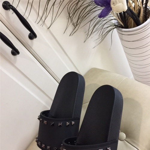 Replica Valentino Slippers For Women #785457 $60.00 USD for Wholesale