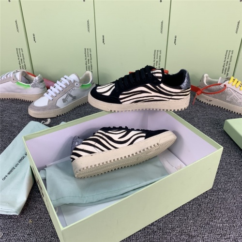 Replica Off-White Casual Shoes For Women #785498 $85.00 USD for Wholesale