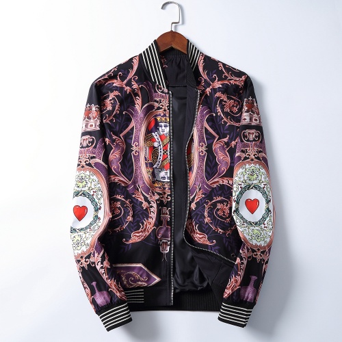 Dolce &amp; Gabbana D&amp;G Jackets Long Sleeved For Men #785597 $52.00 USD, Wholesale Replica Dolce &amp; Gabbana D&amp;G Jackets