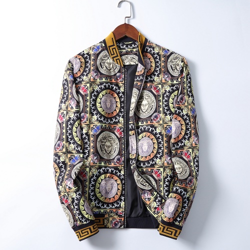 Versace Jackets Long Sleeved For Men #785599 $52.00 USD, Wholesale Replica Versace Jackets