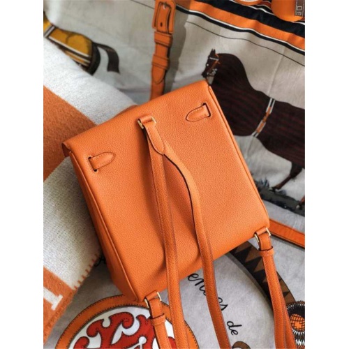Replica Hermes AAA Quality Backpacks For Women #785992 $113.00 USD for Wholesale