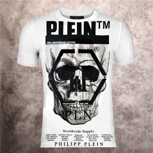 Philipp Plein PP T-Shirts Short Sleeved For Men #786134 $29.00 USD, Wholesale Replica Philipp Plein PP T-Shirts