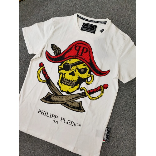 Philipp Plein PP T-Shirts Short Sleeved For Men #786190 $29.00 USD, Wholesale Replica Philipp Plein PP T-Shirts